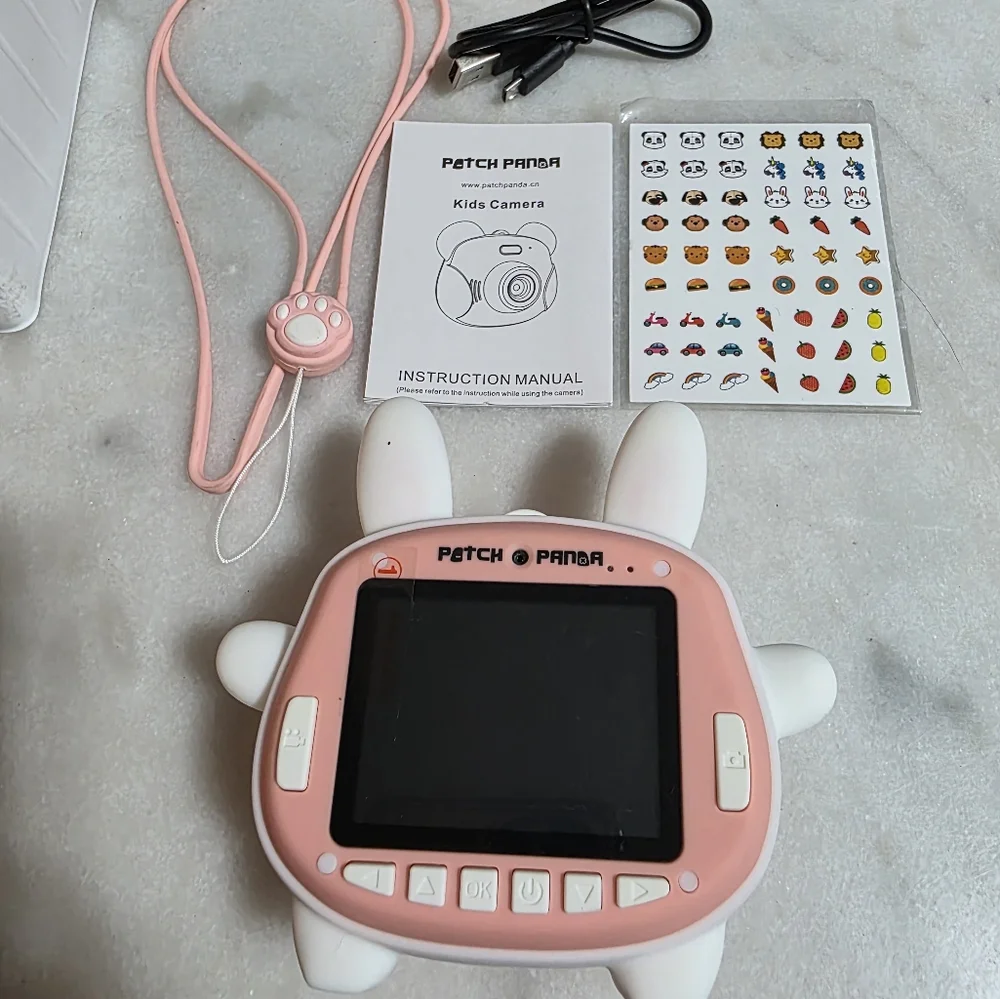 Kids Camera Model KC03 BB PATCH PANDA